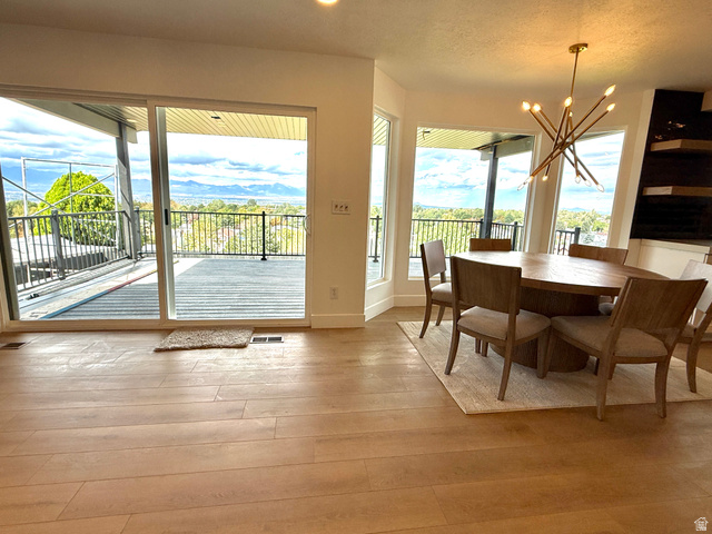 10158 High Point Lane Sandy, UT 84092 - Photo 23 of 24 Expansive sliding glass doors open to an exterior deck