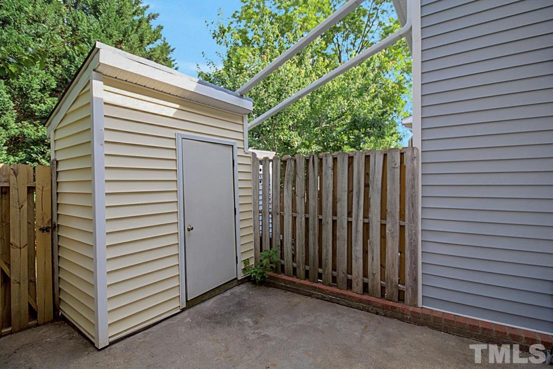 5840 Shady Grove Circle Raleigh, NC 27609 - Photo 17 of 18 a view of a backyard