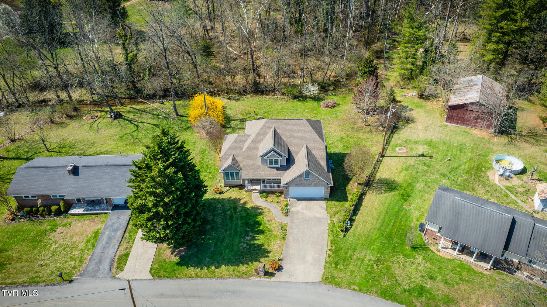 125 Rippling Run Road Kingsport, TN 37663 - Photo 57 of 61 Aerial View