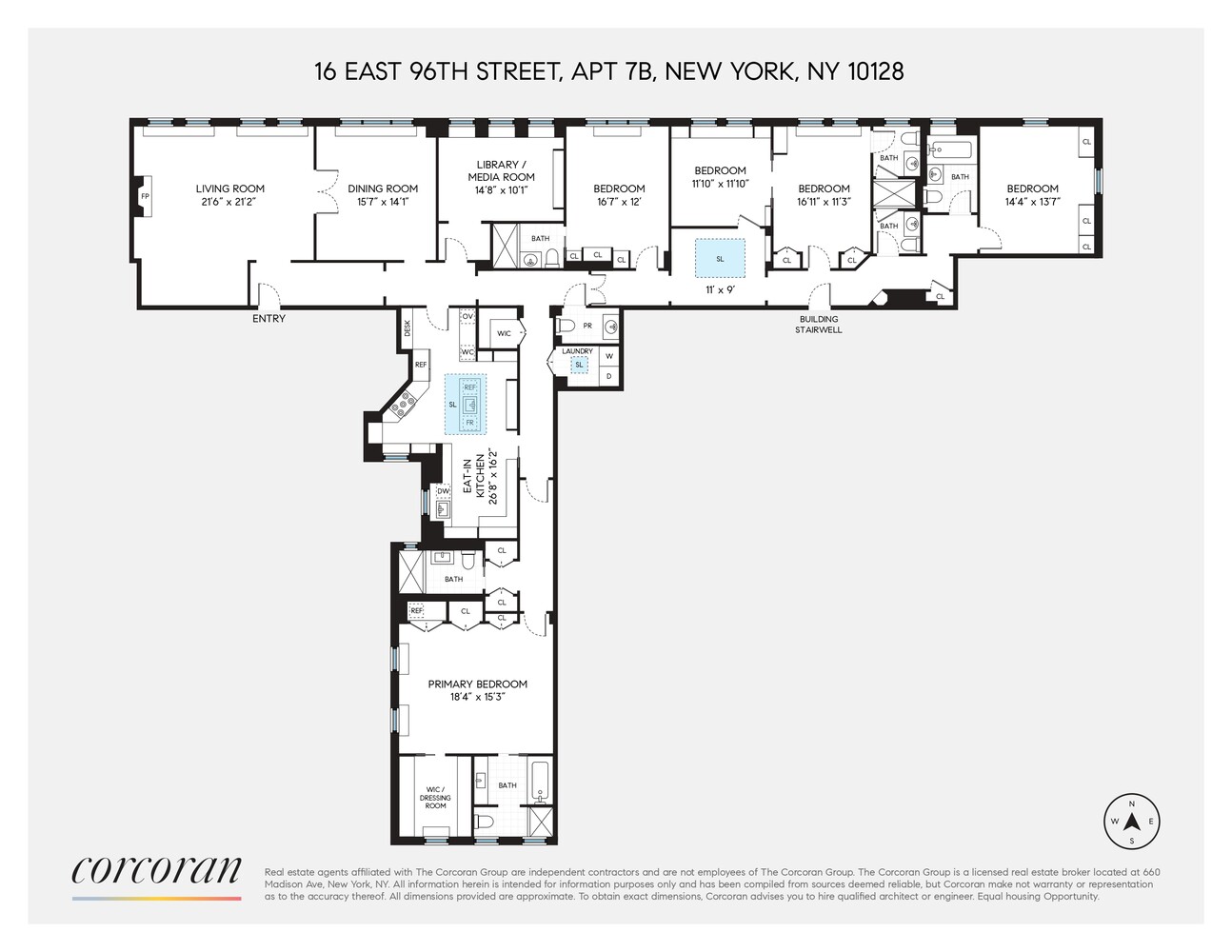 16 East 96th Street, Unit 7B Manhattan, NY 10128 - Photo 55 of 55