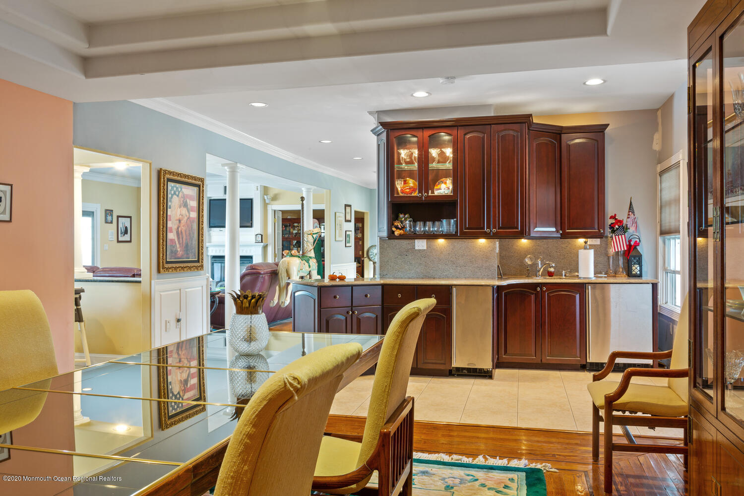 369 Highway 35 Mantoloking, NJ 08738 - Photo 11 of 36 Wet bar viewed from DR