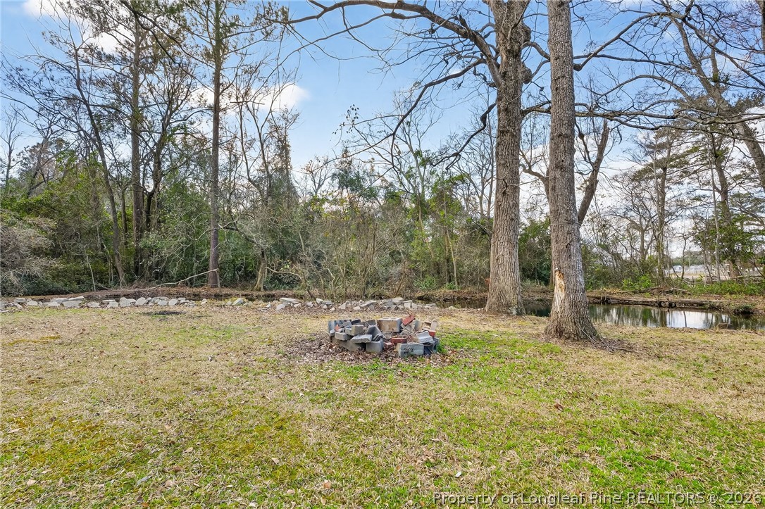 1586 Tom Starling Road Fayetteville, NC 28306 - Photo 27 of 44 a backyard of a house with table and chairs