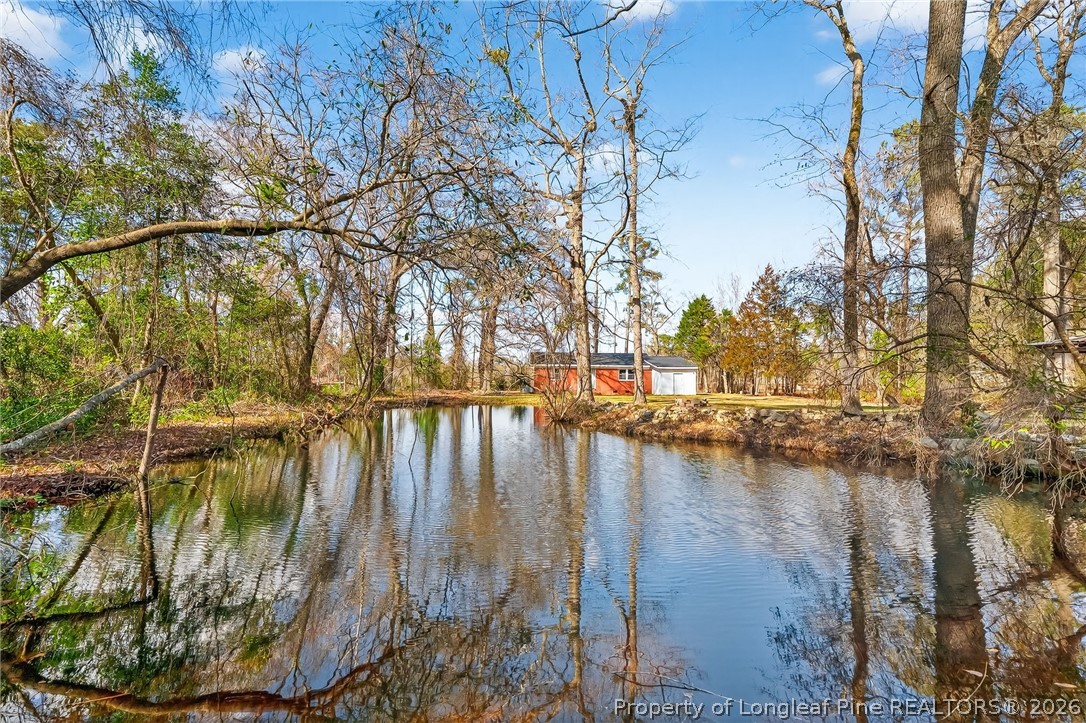 1586 Tom Starling Road Fayetteville, NC 28306 - Photo 36 of 44 a view of swimming pool with a yard and lake view