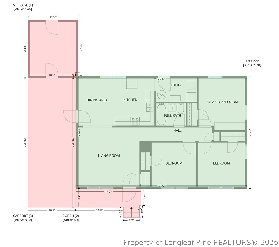 1586 Tom Starling Road Fayetteville, NC 28306 - Photo 44 of 44 a picture of a room