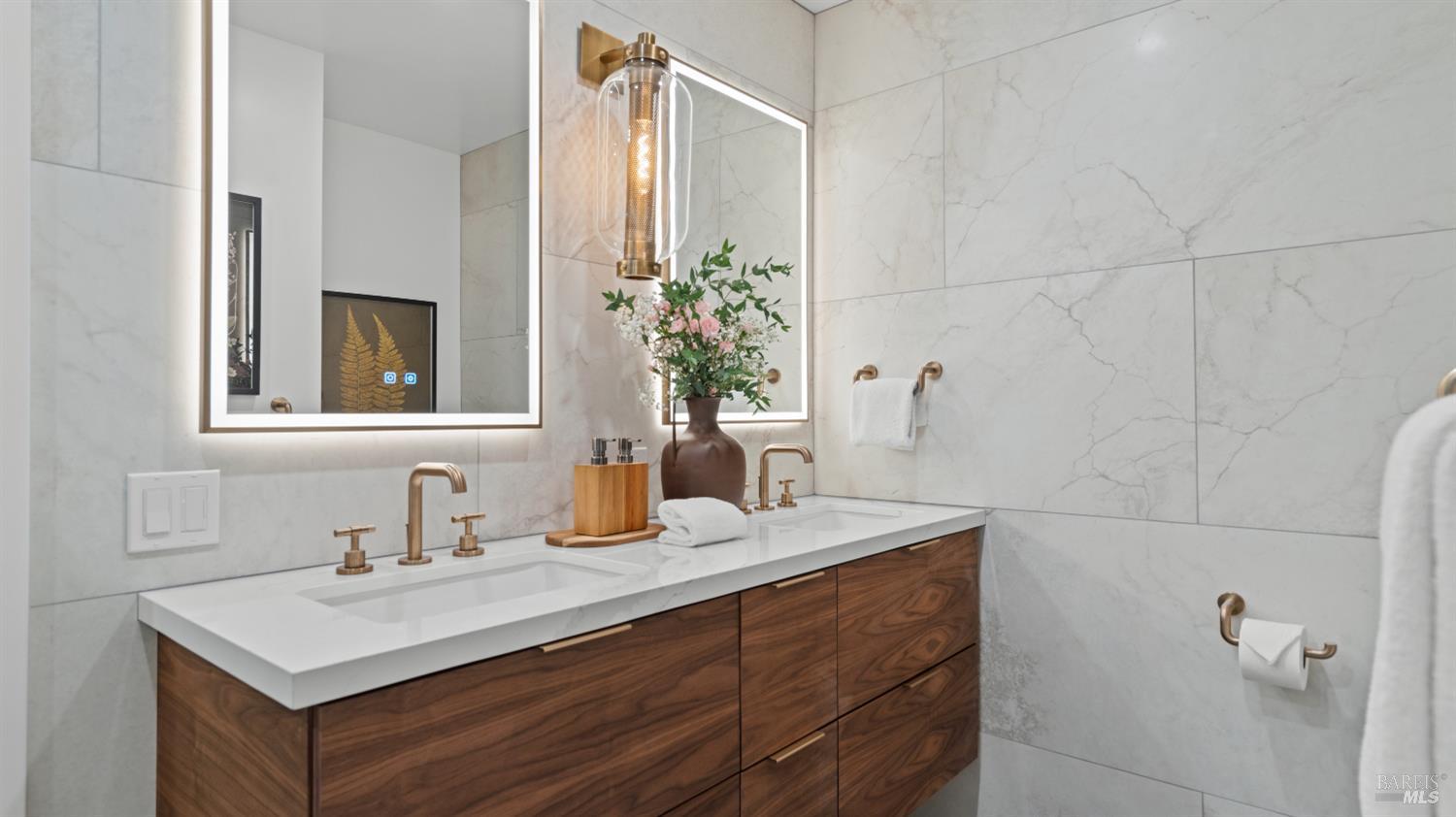 10 Fire Road Larkspur, CA 94939 - Photo 26 of 35 Breathtaking bath appointed with luxury finishes