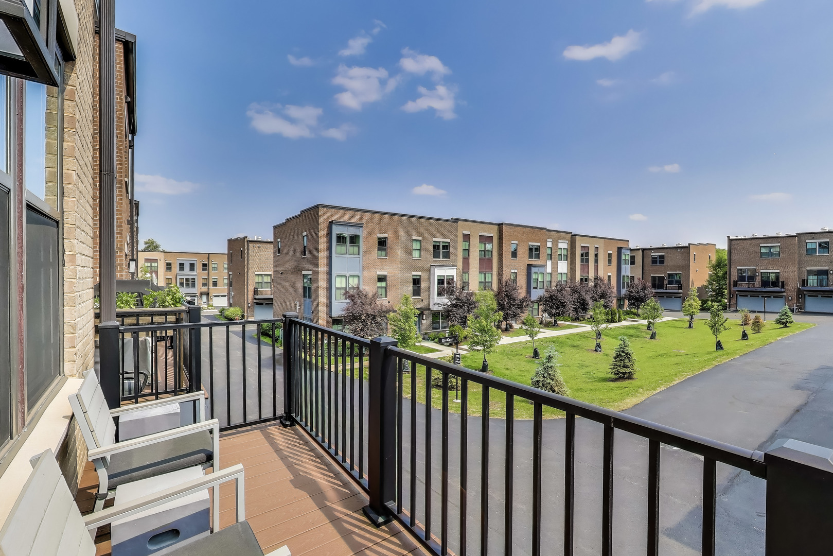 205 Dawson Drive Mount Prospect, IL 60056 - Photo 12 of 28 a view of a balcony with yard
