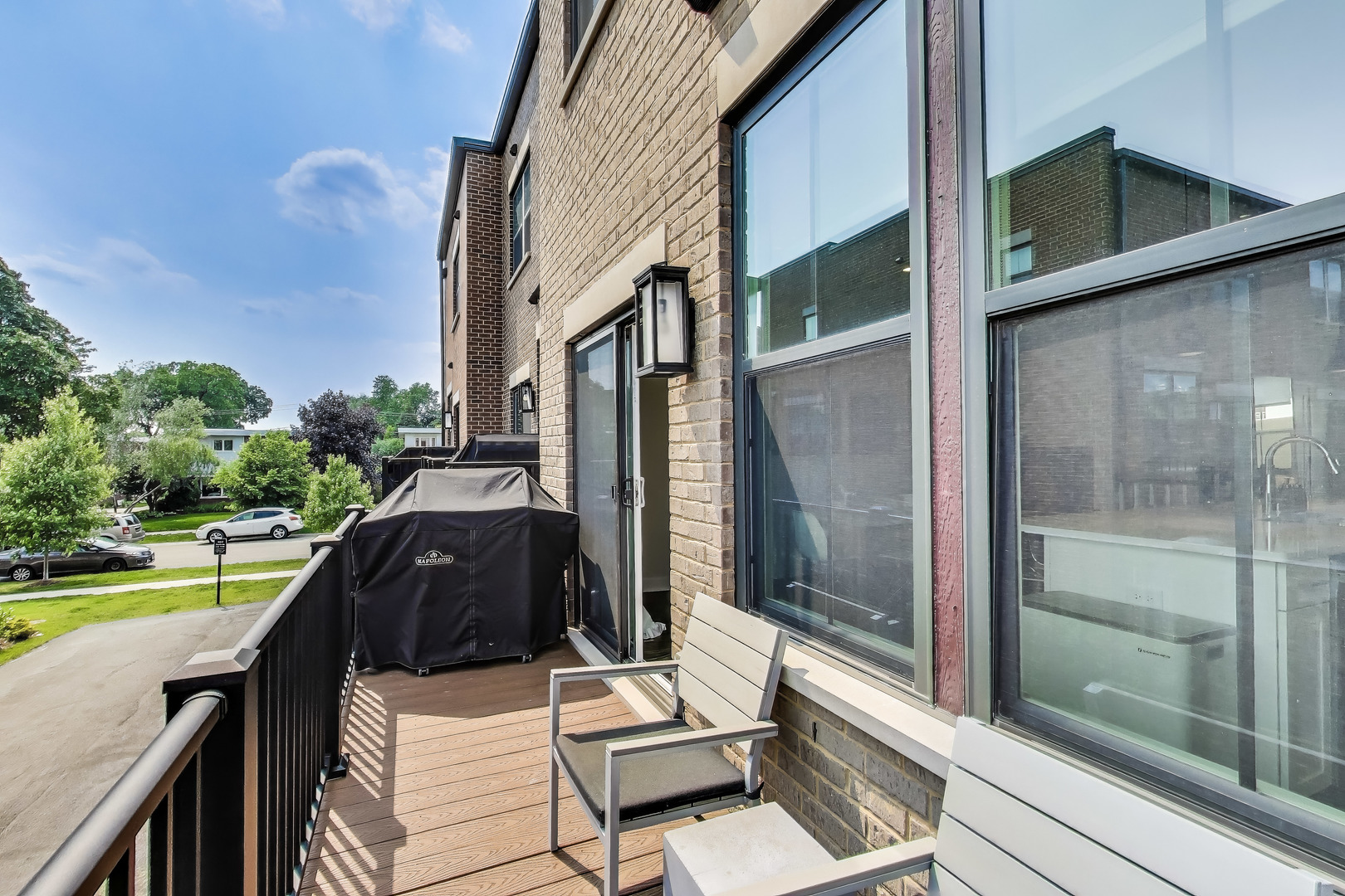 205 Dawson Drive Mount Prospect, IL 60056 - Photo 13 of 28 a view of balcony with a potted plant