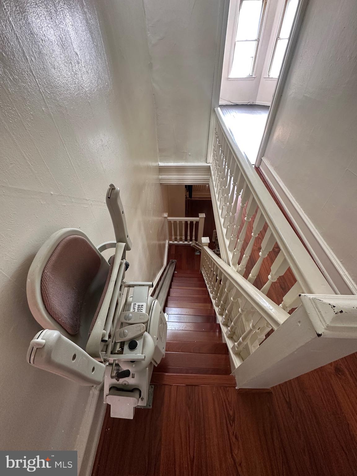 5403 Webster Street Philadelphia, PA 19143 - Photo 13 of 25 a view of entryway and hall with wooden floor