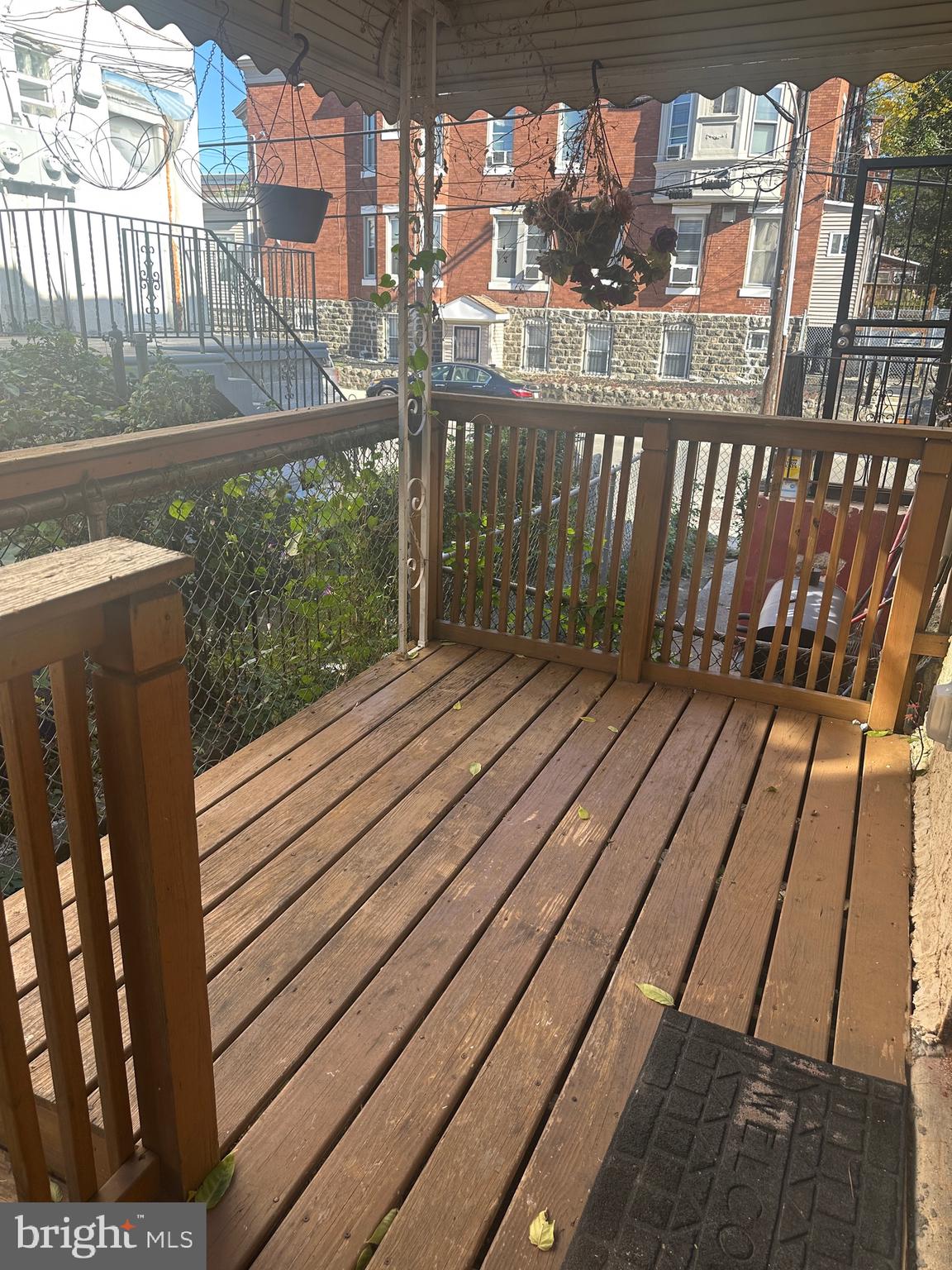 5403 Webster Street Philadelphia, PA 19143 - Photo 21 of 25 a view of balcony with wooden floor