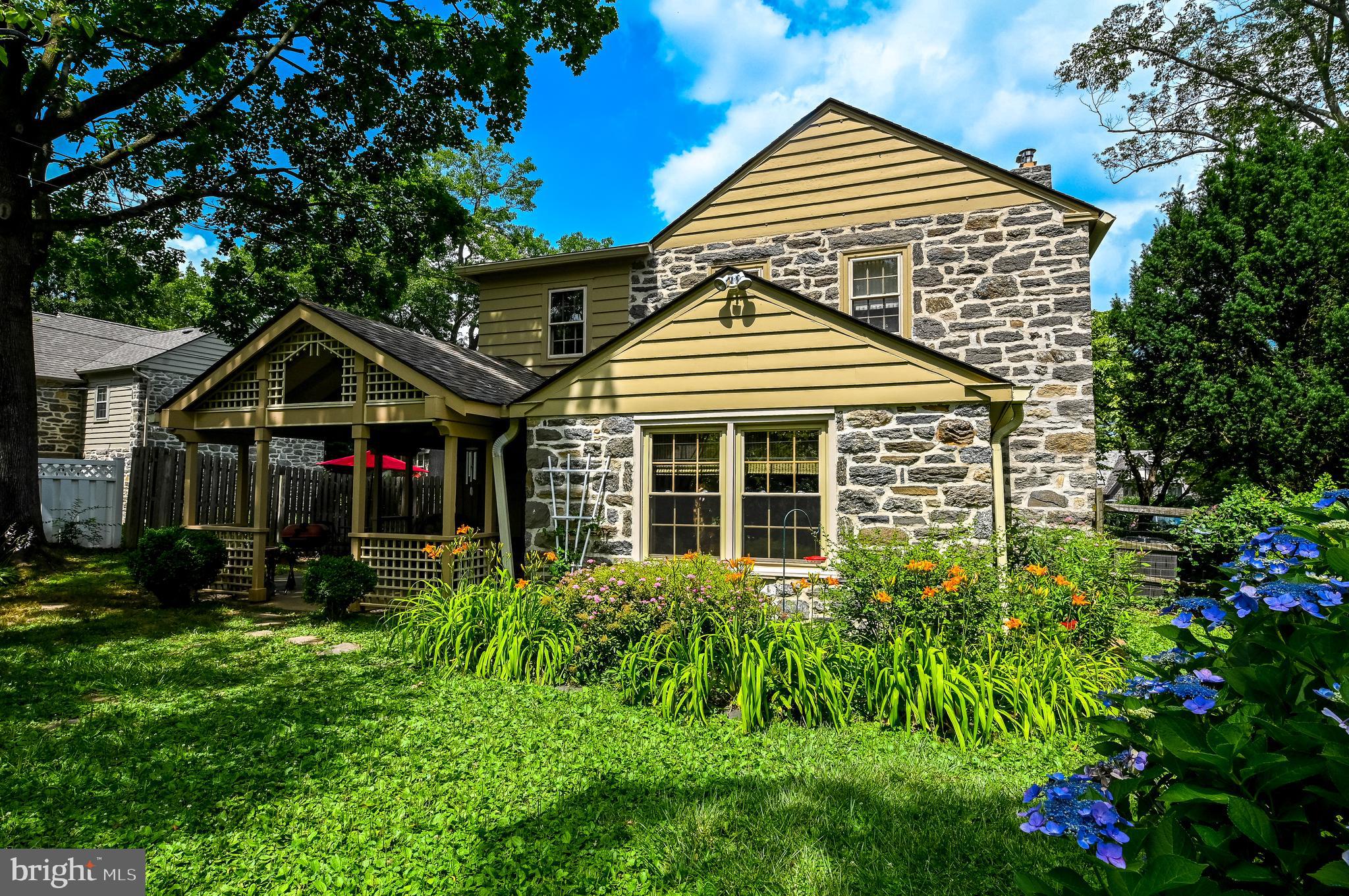 526 Revere Road Merion Station, PA 19066 - Photo 54 of 55 Rear Patio View