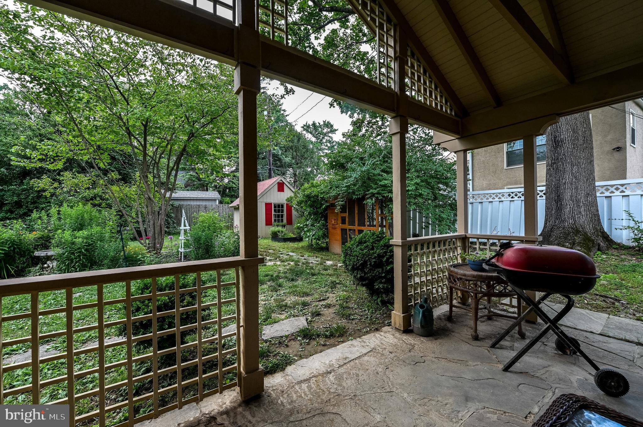 526 Revere Road Merion Station, PA 19066 - Photo 55 of 55 View from the patio