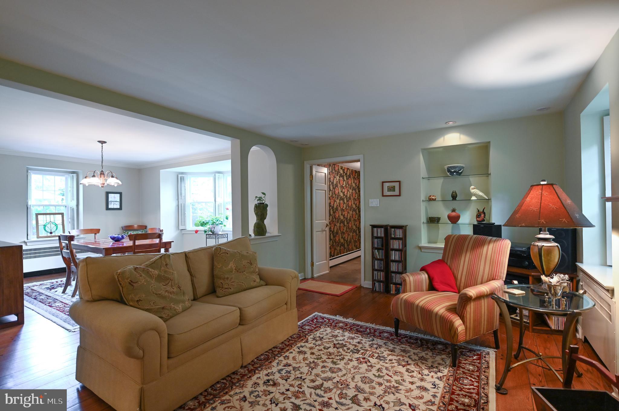 526 Revere Road Merion Station, PA 19066 - Photo 9 of 55 Living Room with Hardwood floors