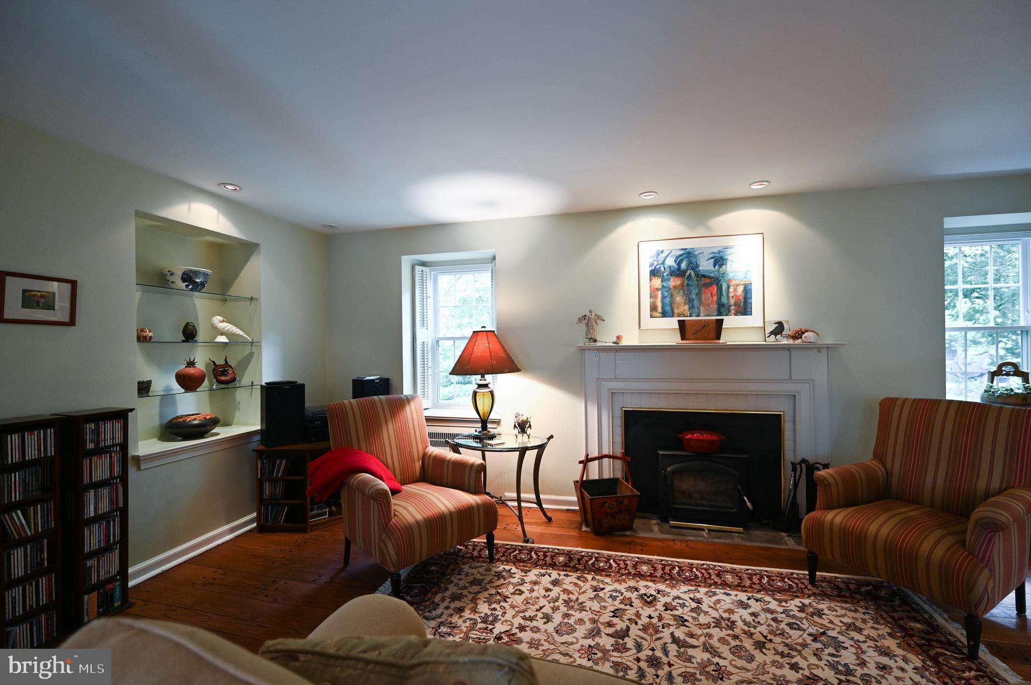 526 Revere Road Merion Station, PA 19066 - Photo 10 of 55 Living room with Deep windowsills