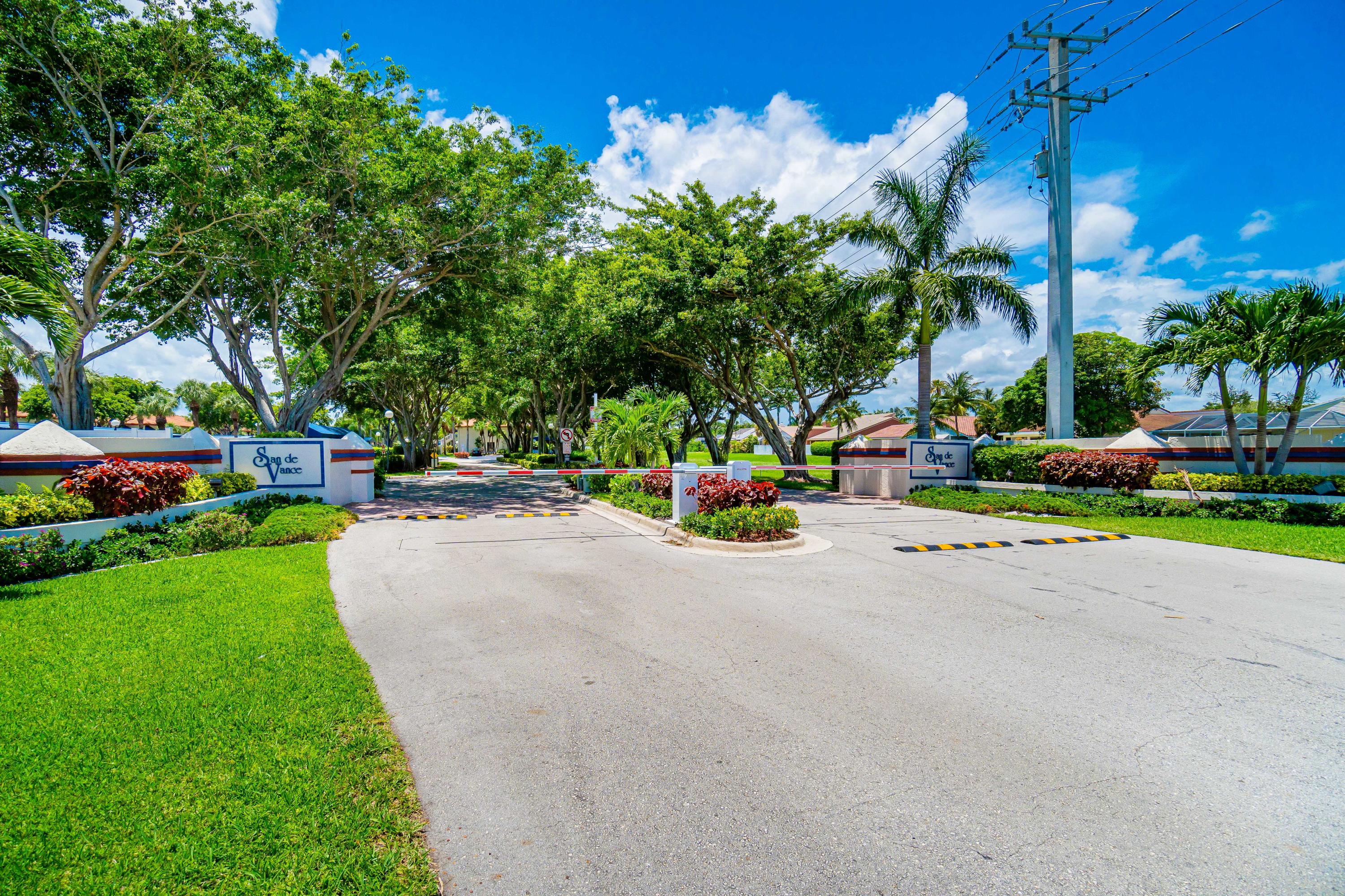 340 Northwest 67th Street, Unit 201 Boca Raton, FL 33487 - Photo 35 of 46 Gated entrance