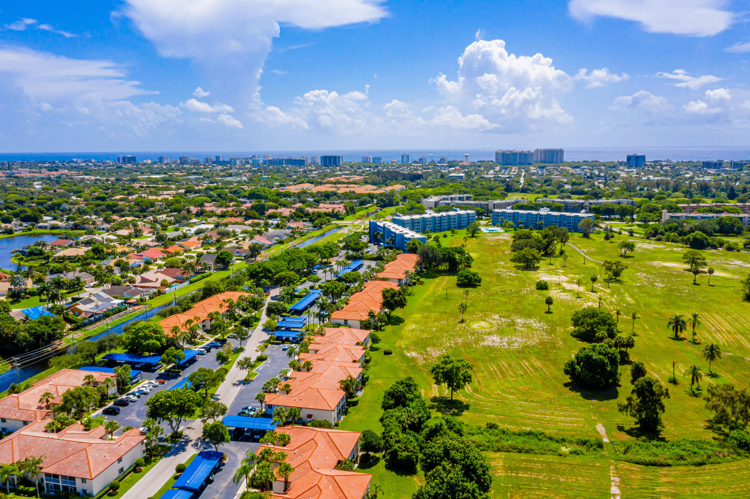 340 Northwest 67th Street, Unit 201 Boca Raton, FL 33487 - Photo 46 of 46 Aerial view