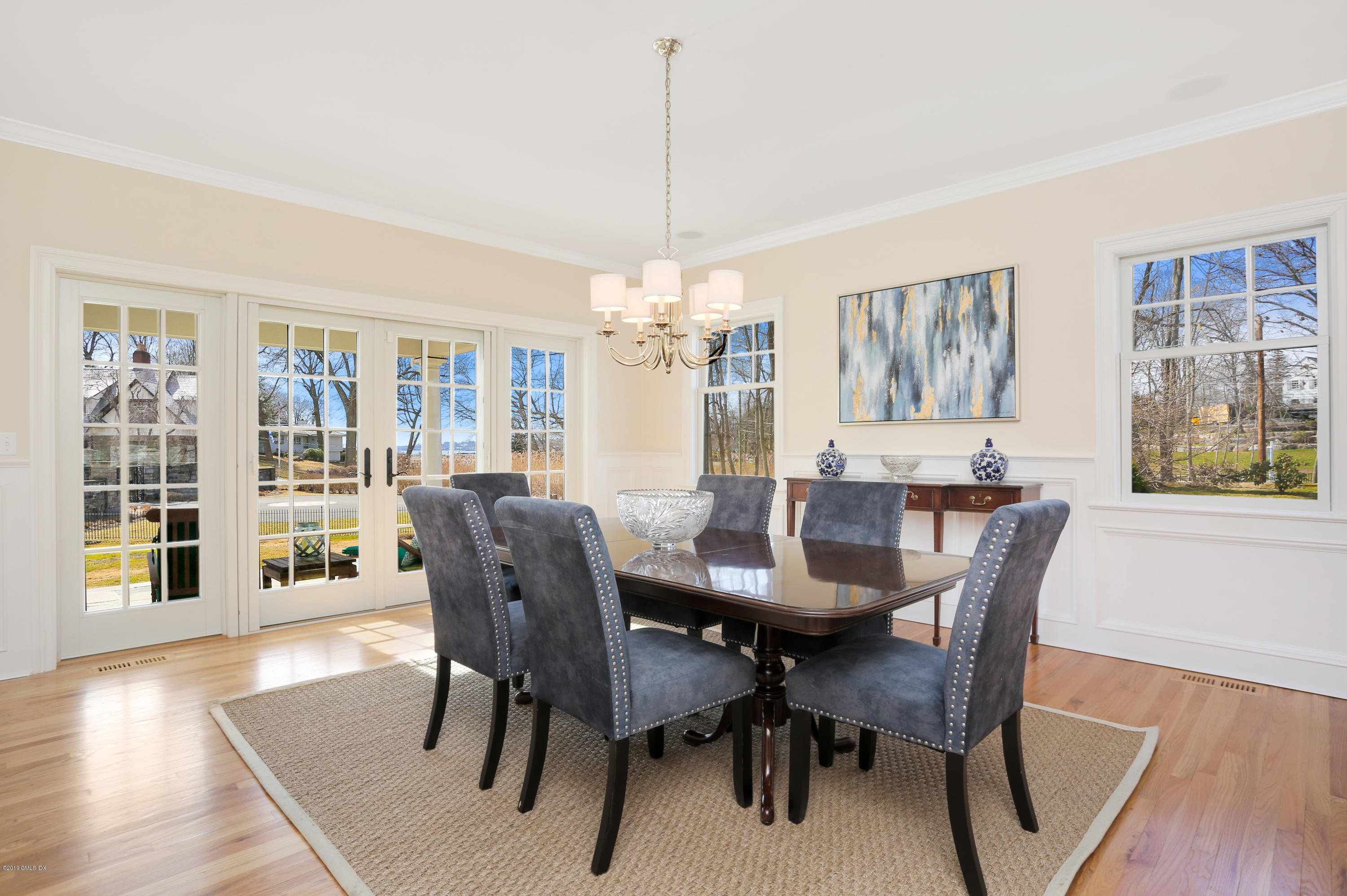 4 Highgate Road Riverside, CT 06878 - Photo 10 of 33 a view of a dining room with furniture window and wooden floor
