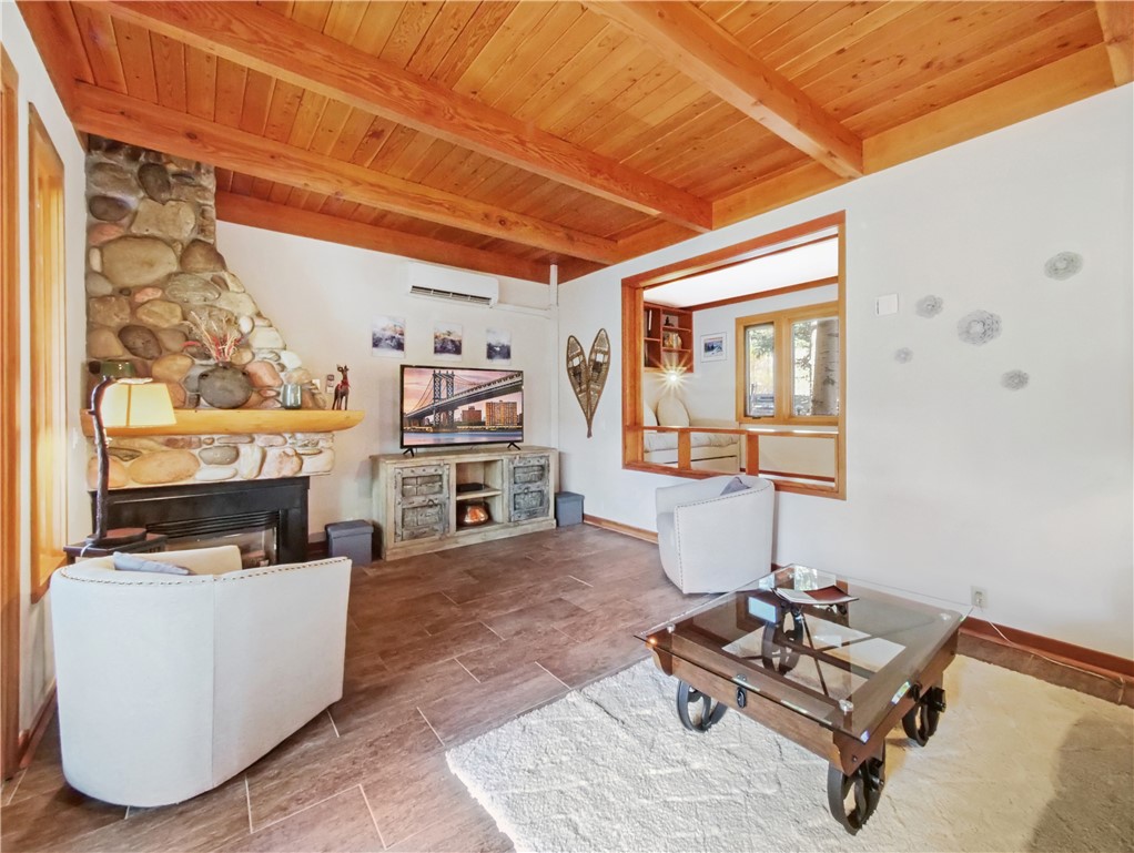 530 Tennis Club Road, Unit 1330 Keystone, CO 80435 - Photo 10 of 35 Large Living Room With new slate floors, A/C And Bonus Den/Study