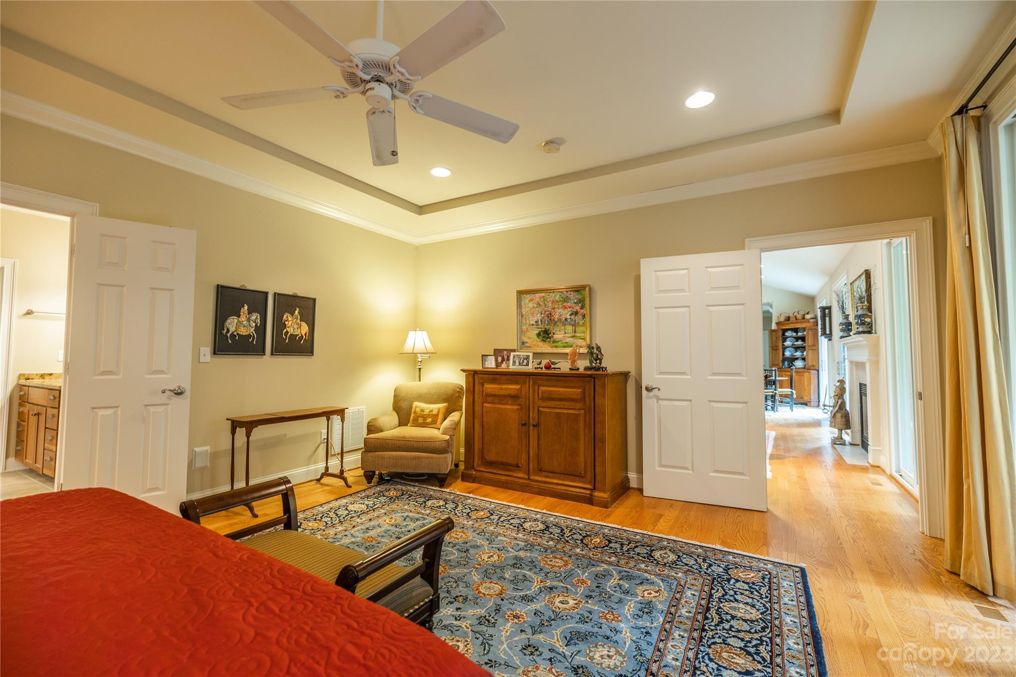 41 Silk Tree Road Hendersonville, NC 28739 - Photo 14 of 32 a bedroom with furniture and a rug
