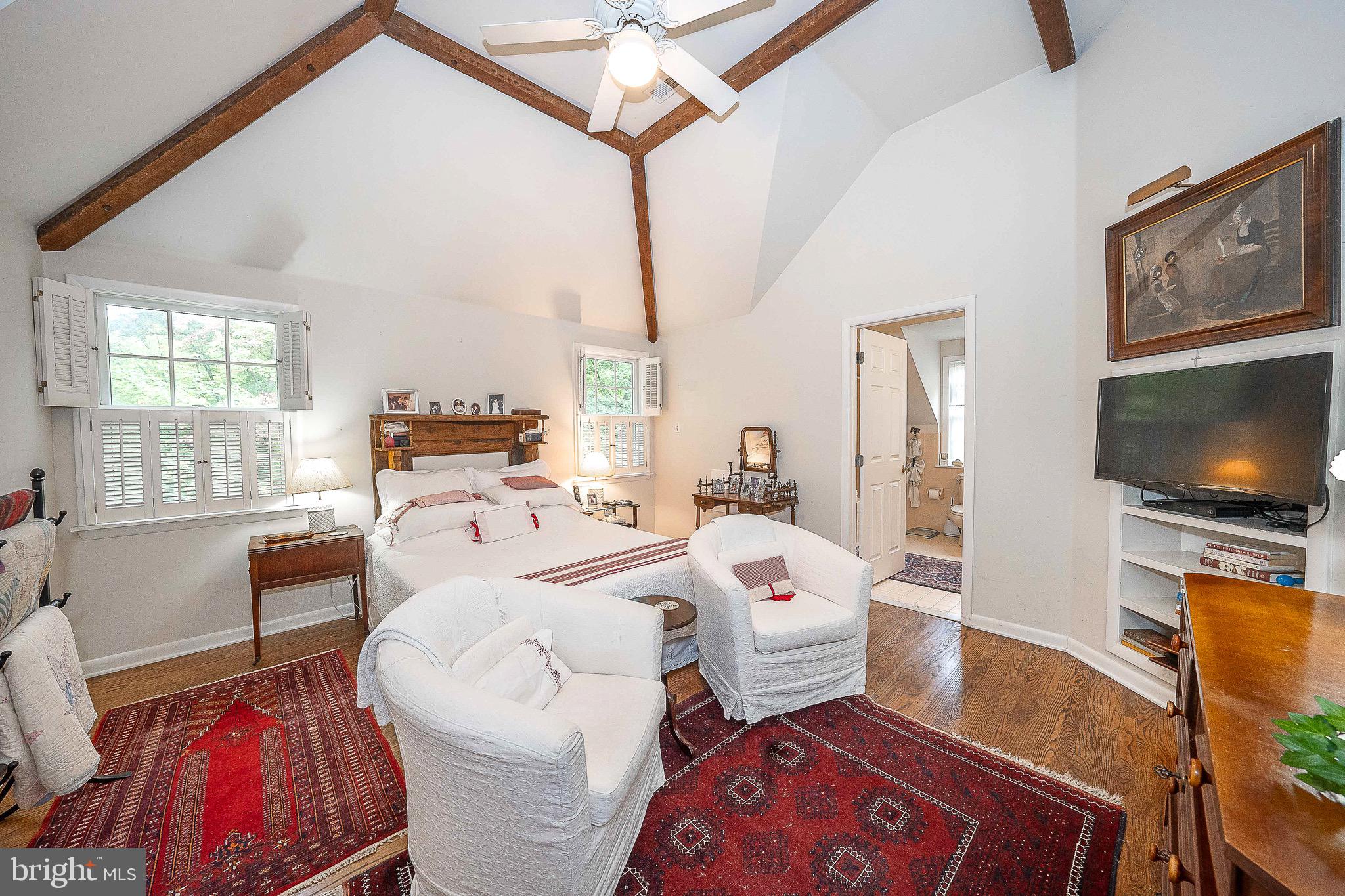 21 Weirwood Lane Wayne, PA 19087 - Photo 28 of 52 Primary Bedroom with Vaulted Ceilings