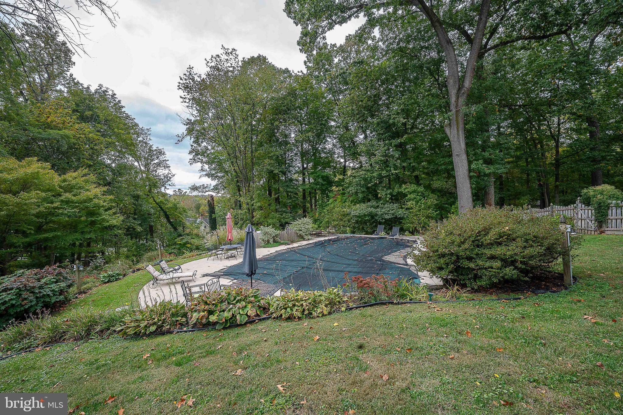 21 Weirwood Lane Wayne, PA 19087 - Photo 43 of 52 Pool with fabulous landscaping