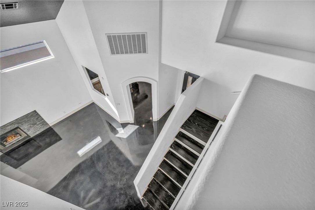 7308 Alpine Ridge Street Las Vegas, NV 89131 - Photo 28 of 47 Room details featuring concrete flooring and visible vents