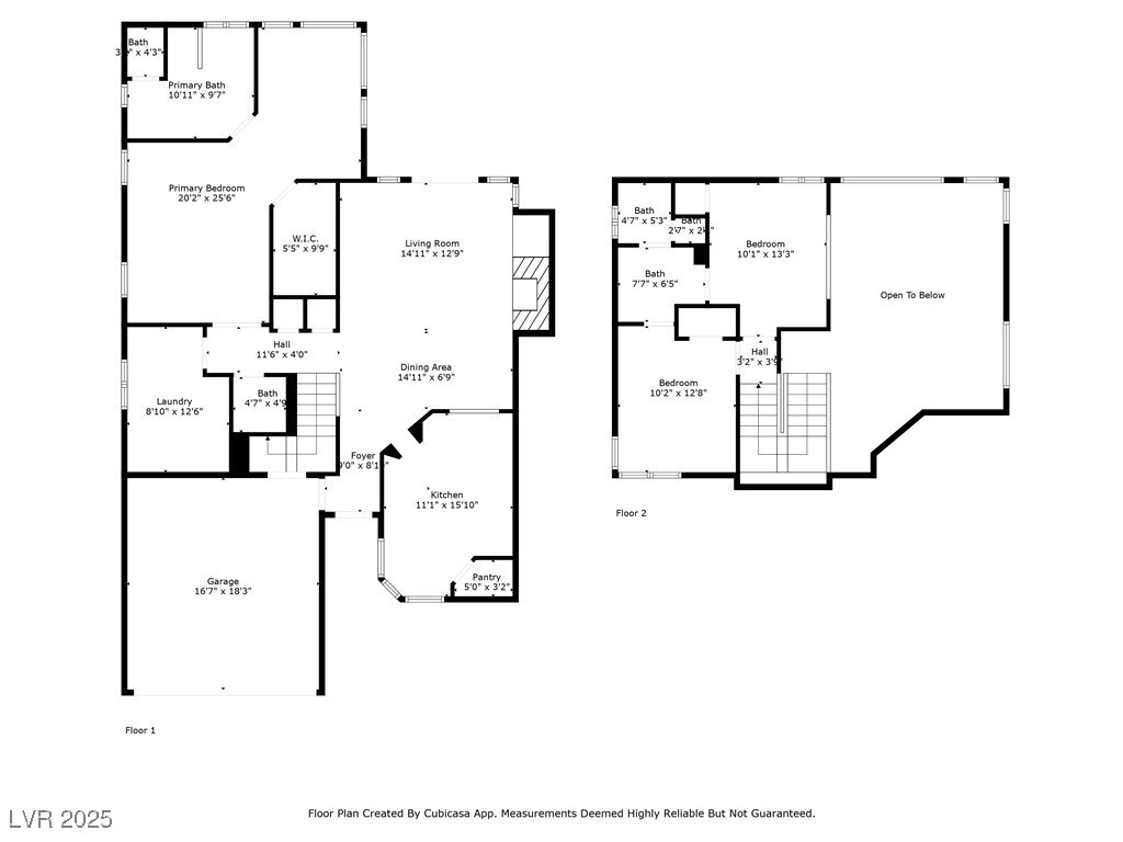 7308 Alpine Ridge Street Las Vegas, NV 89131 - Photo 47 of 47 Floor plan