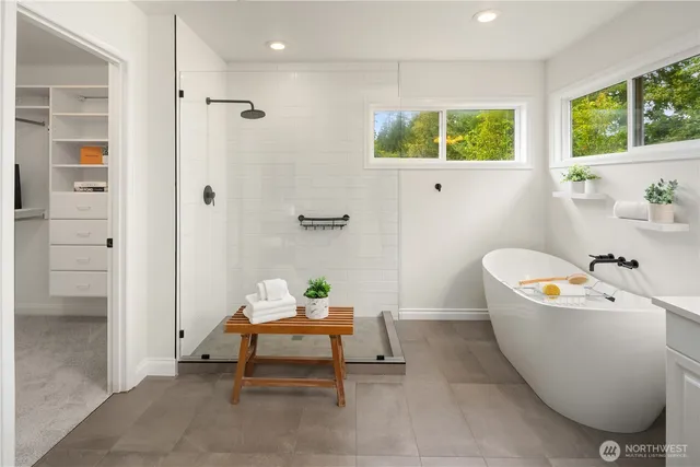 a bathroom with a sink and bathtub