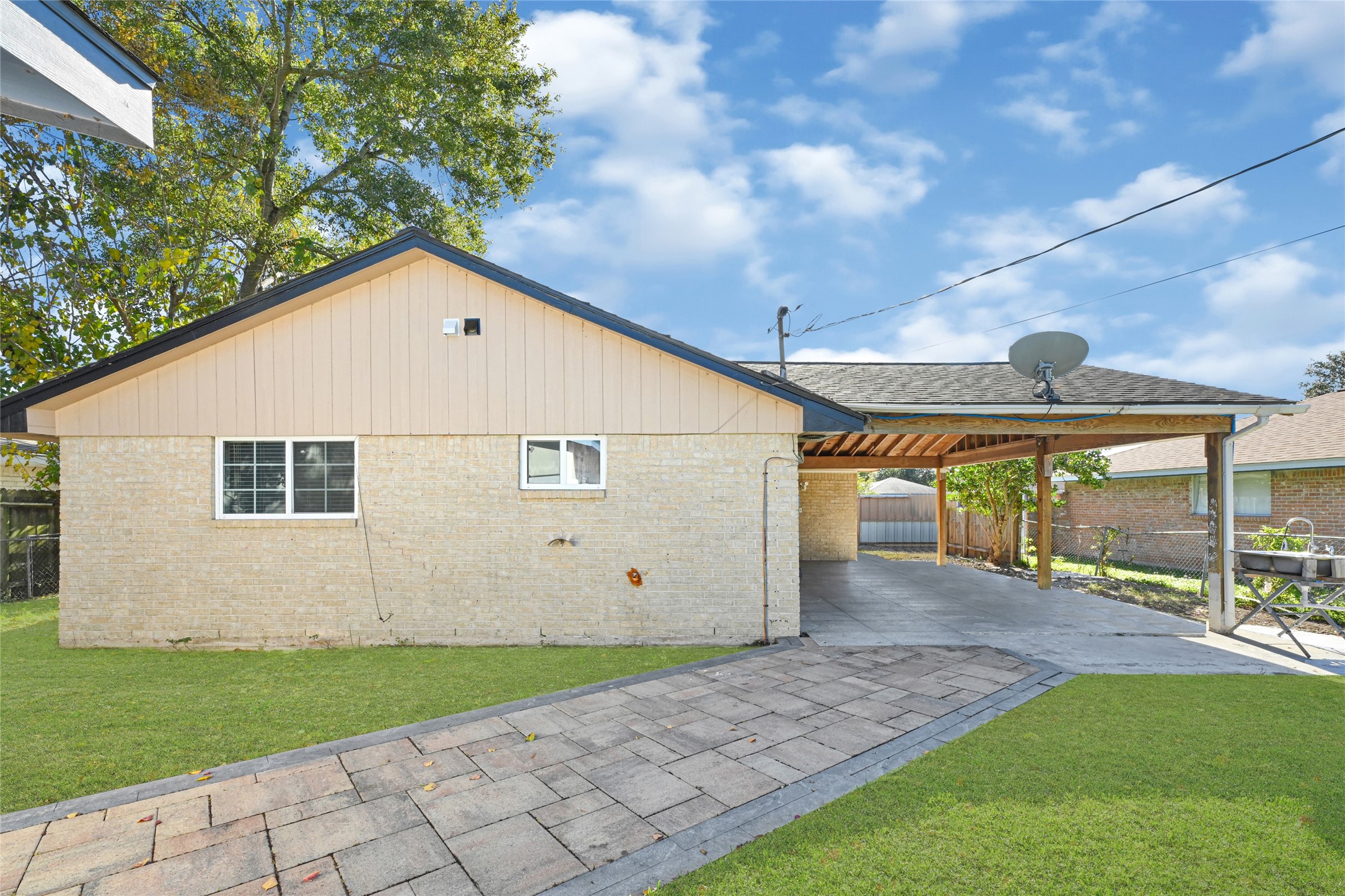 3603 Beau Lane Houston, TX 77039 - Photo 6 of 22 a view of a back yard of the house
