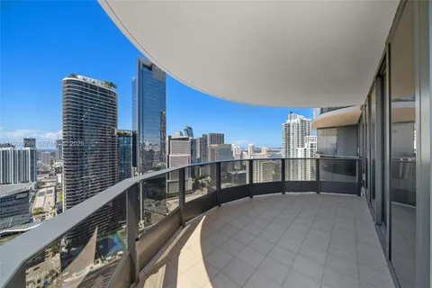 a view of a balcony with city view