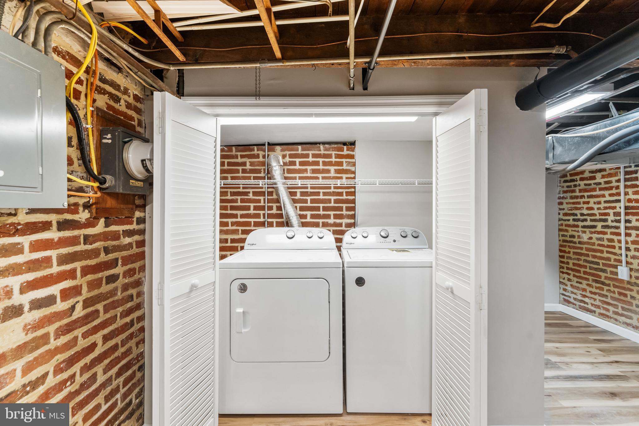 1261 Riverside Avenue Baltimore, MD 21230 - Photo 37 of 60 a view of washer and dryer