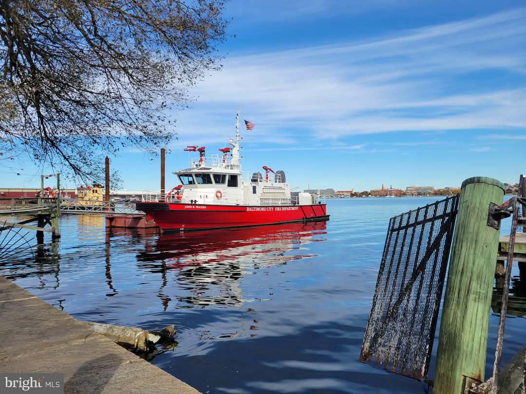1261 Riverside Avenue Baltimore, MD 21230 - Photo 49 of 60 Fireboat located next to Fort McHenry
