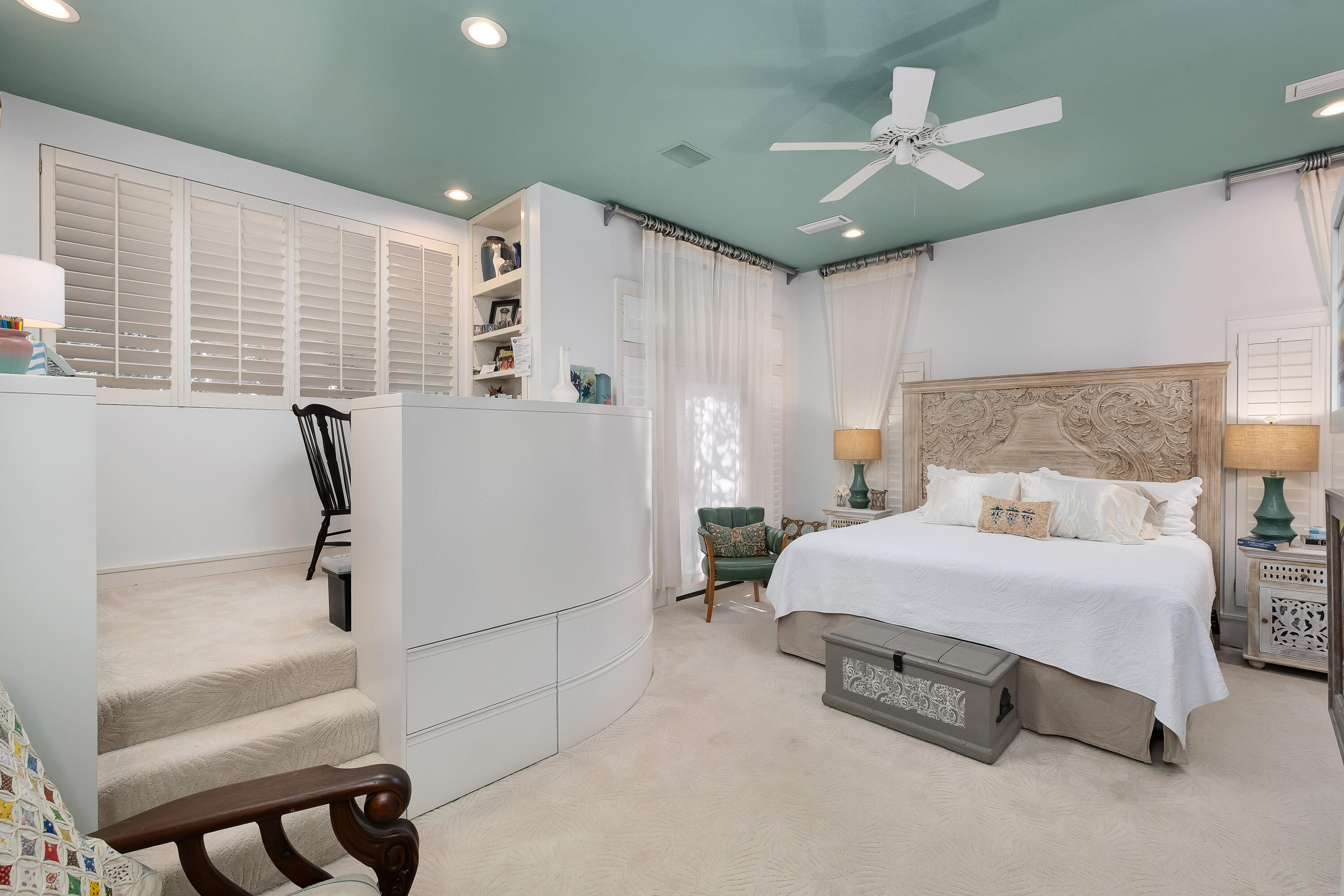 800 Blue Mountain Road Santa Rosa Beach, FL 32459 - Photo 28 of 71 a bedroom with a bed dresser and window