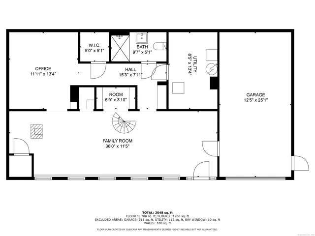 a picture of a floor plan