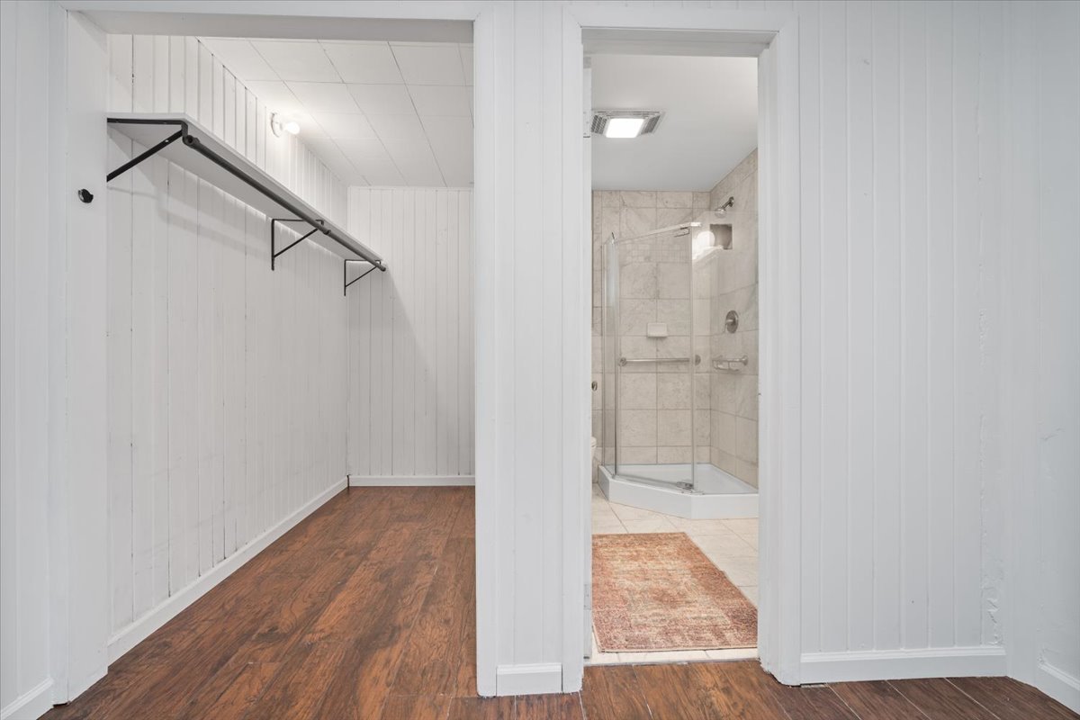 396 North Sherman Street El Paso, IL 61738 - Photo 15 of 29 a view of bathroom with wooden floor