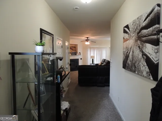 a view of a living room