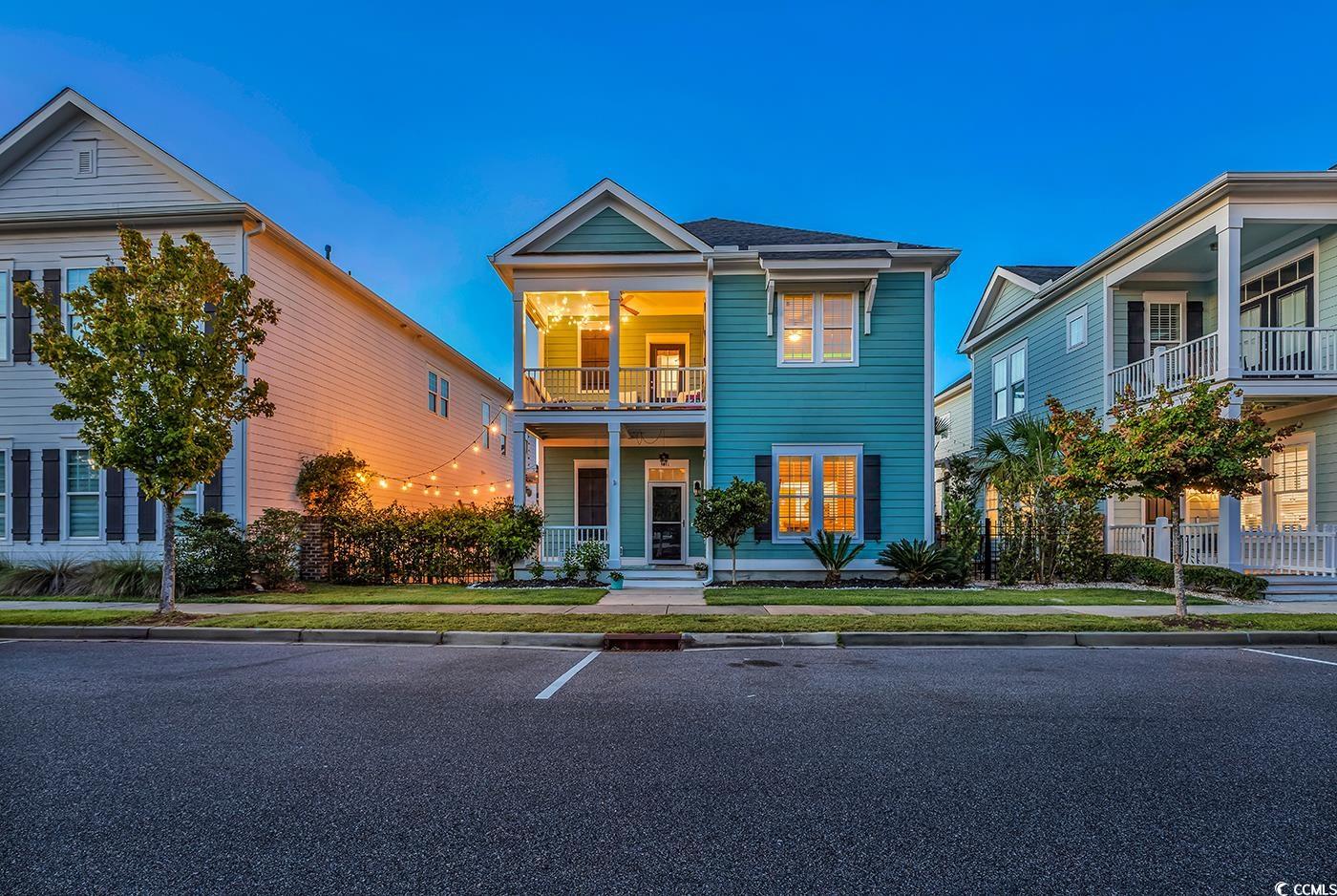 1411 Peterson Street Myrtle Beach, SC 29577 - Photo 32 of 40 View of front of property featuring a porch