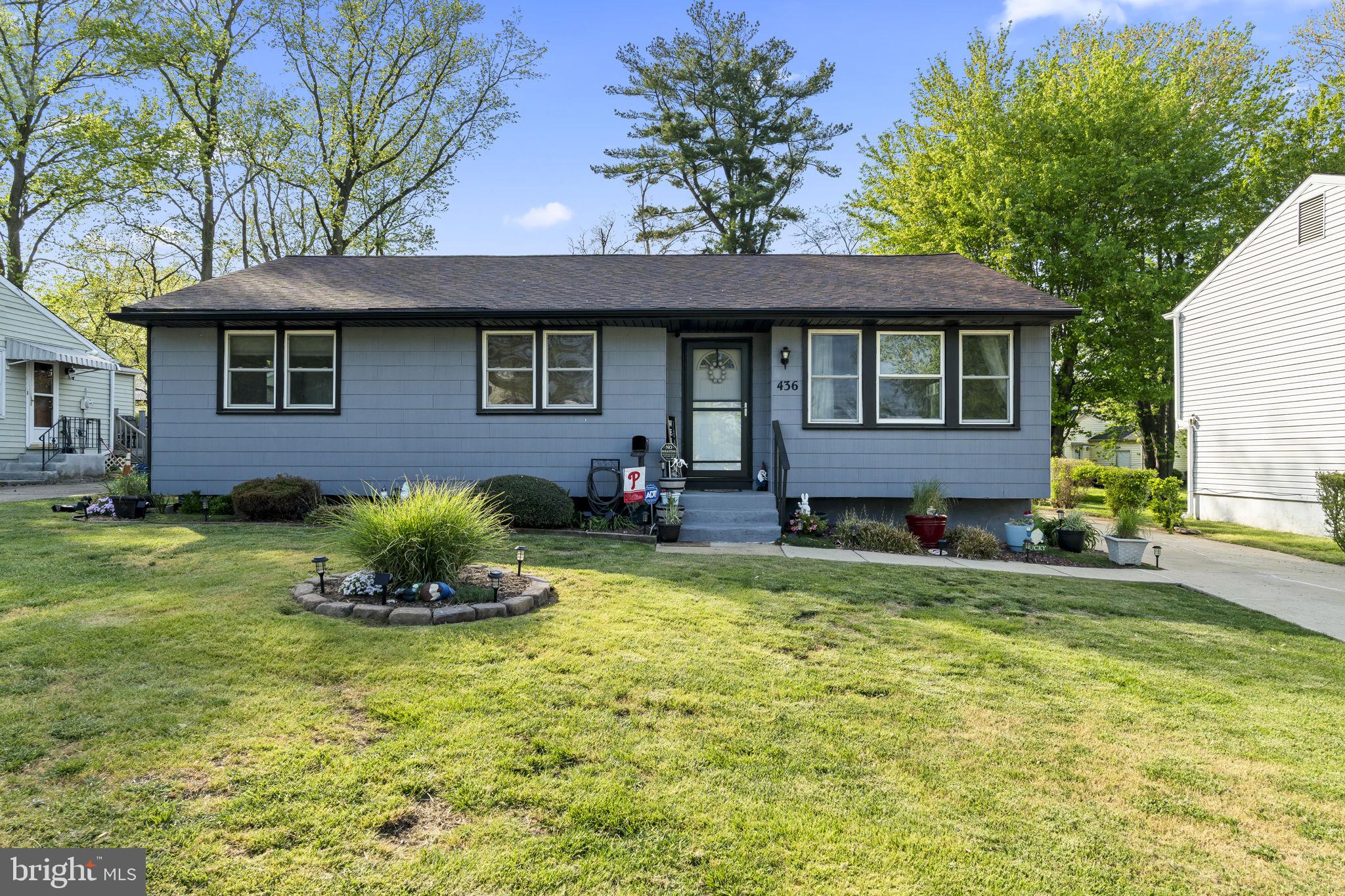 436 Carver Avenue Lawnside, NJ 08045 - Photo 1 of 32 a front view of a house with a yard