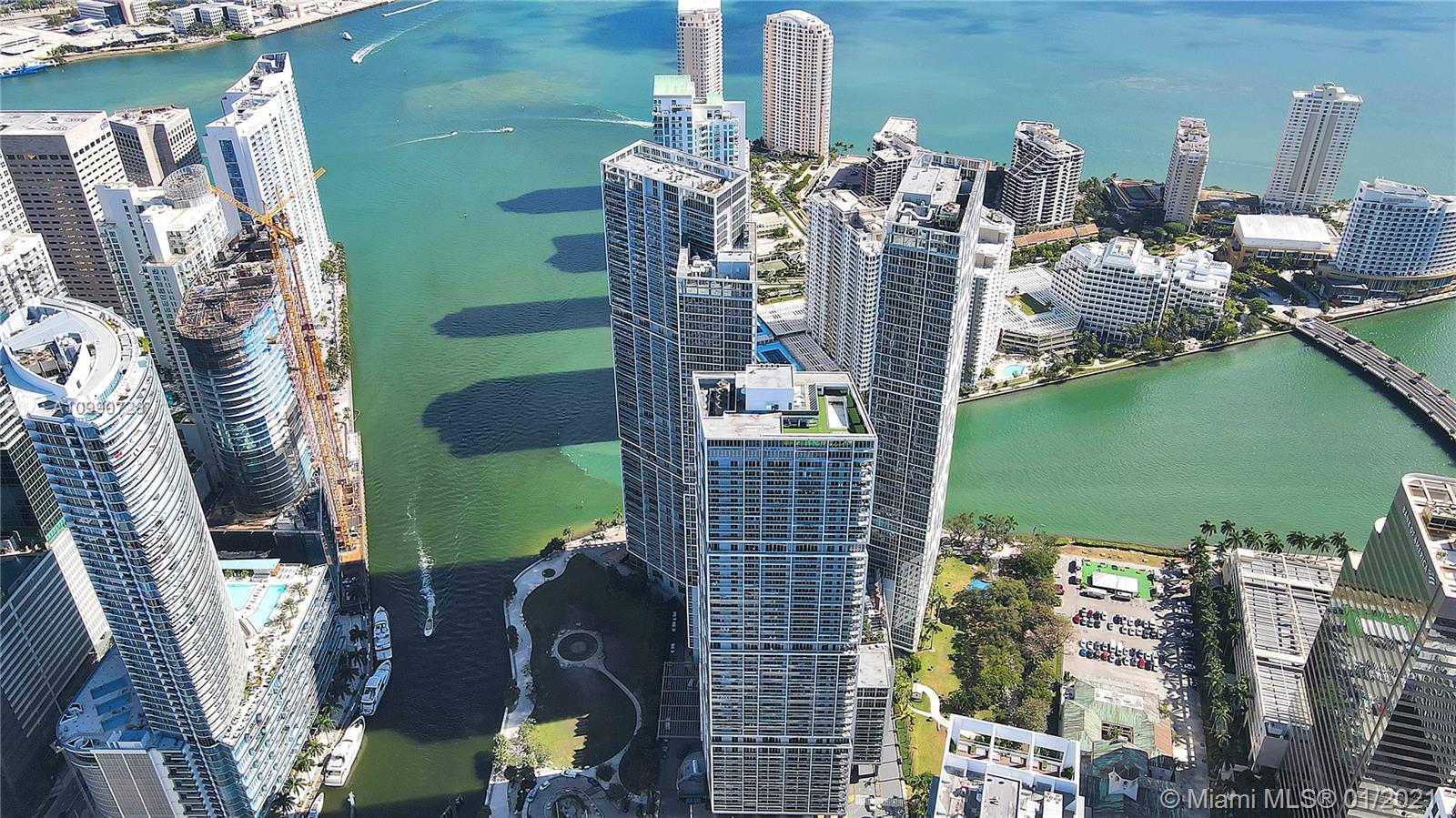 475 Brickell Avenue, Unit 5109 Miami, FL 33131 - Photo 27 of 31 a city view with tall buildings
