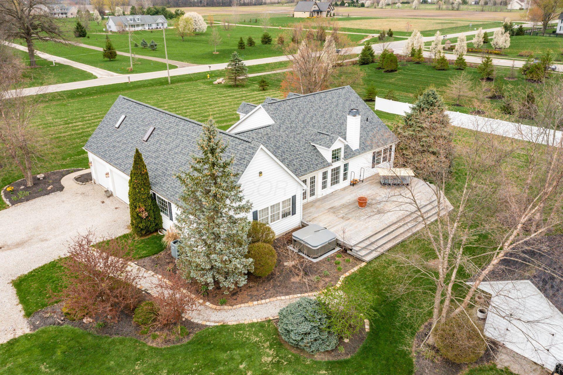 3993 Clark-Shaw Road Powell, OH 43065 - Photo 41 of 42 Aerial View