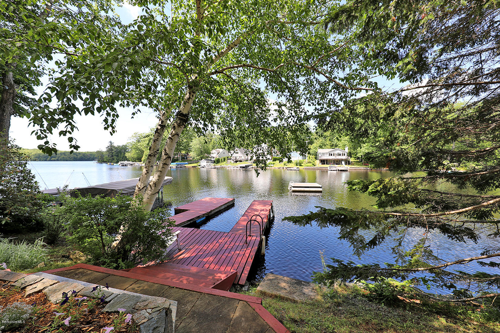 142 Kibbe Road Otis, MA 01029 - Photo 1 of 28 an aerial view of a house with yard swimming pool and outdoor seating
