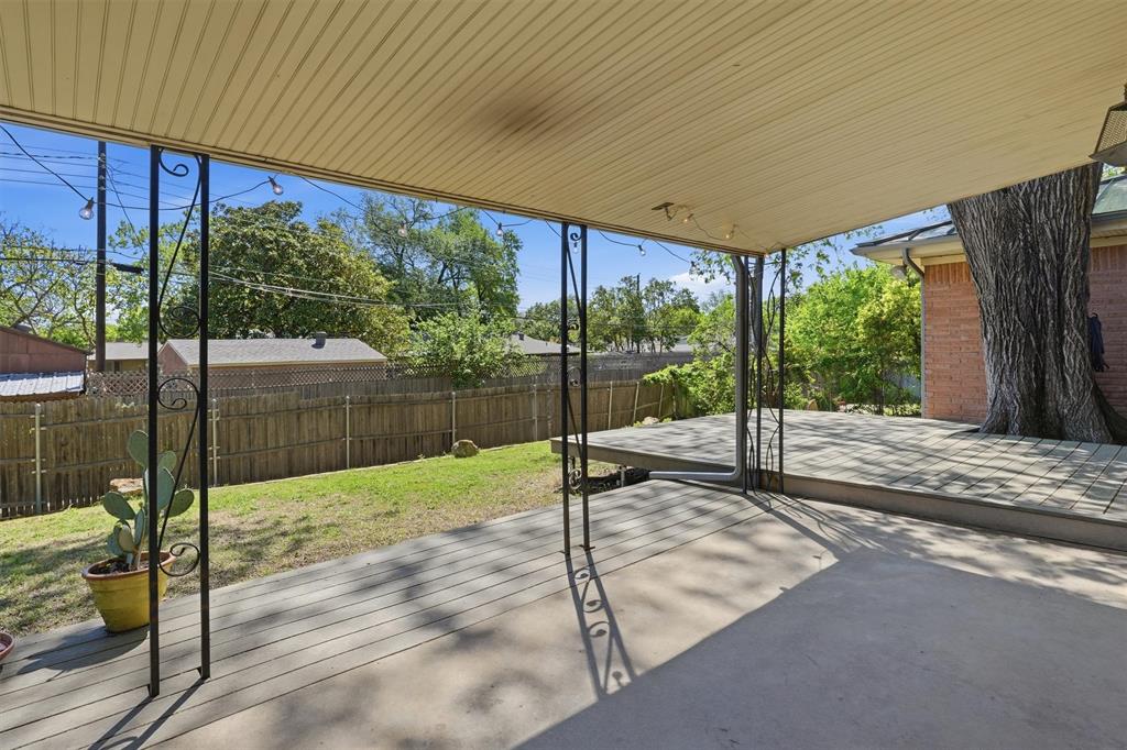 4105 Springbranch Drive Benbrook, TX 76116 - Photo 26 of 27 a house view with a outdoor space