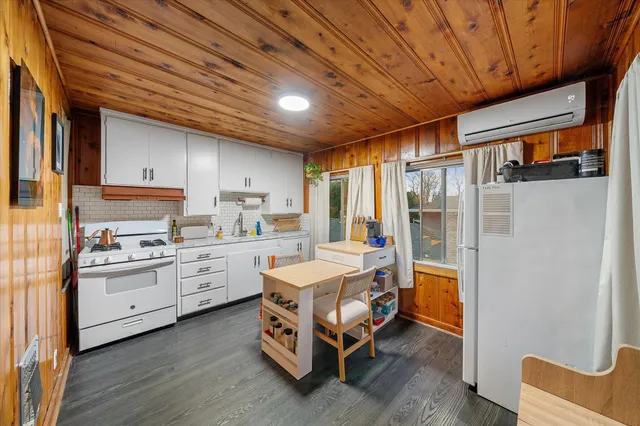 a room with storage and utility