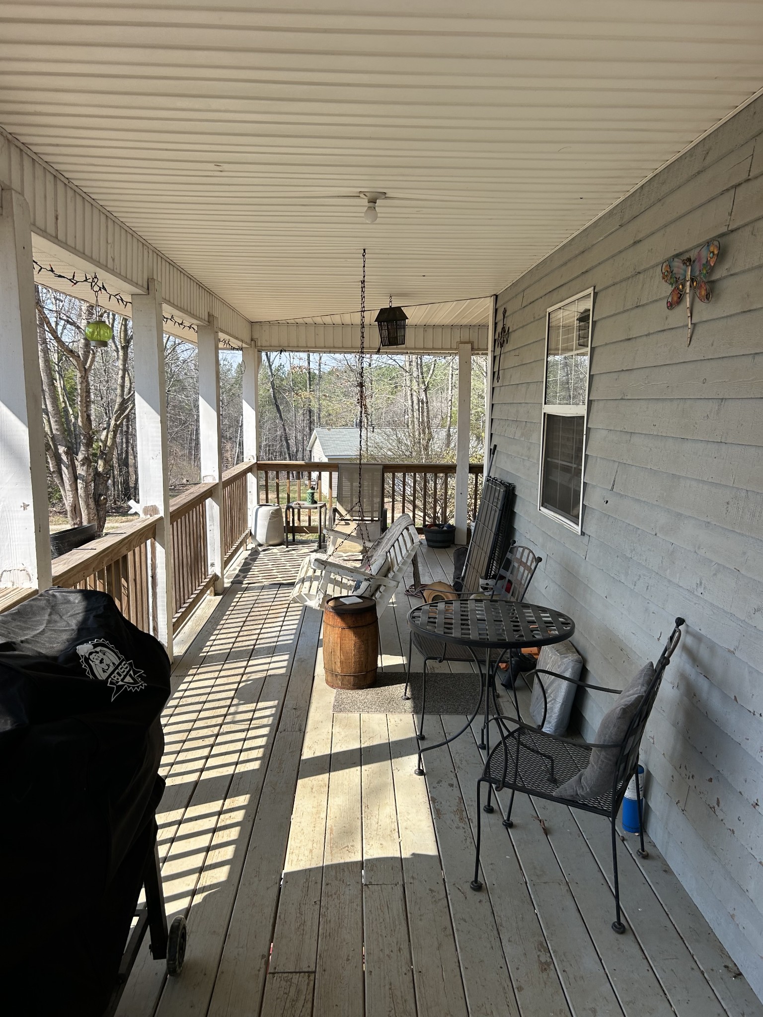 2023 Wayland Springs Road Iron City, TN 38463 - Photo 29 of 45 a view of a balcony with chairs