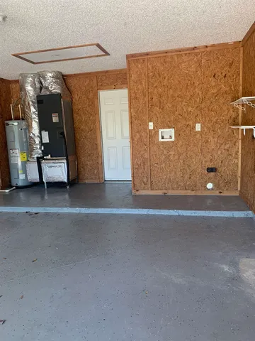 a view of a car garage