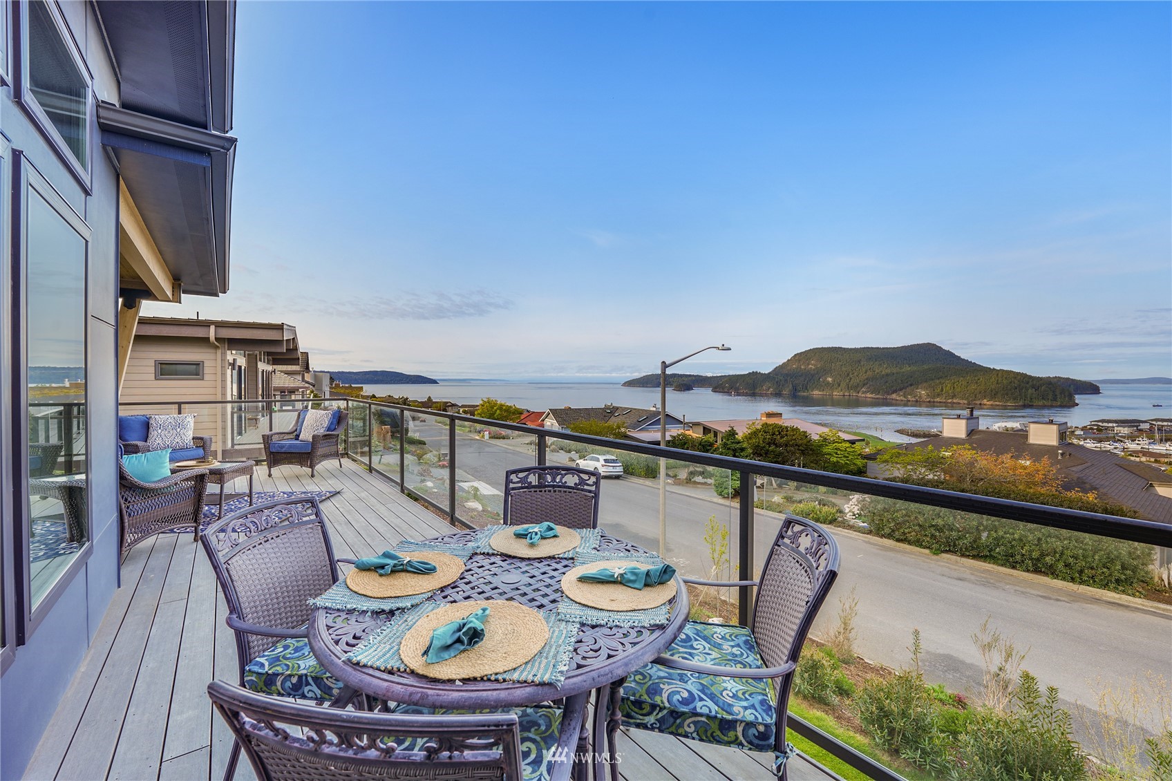 4920 Heather Drive Anacortes, WA 98221 - Photo 11 of 40 a view of a chairs and table in the terrace