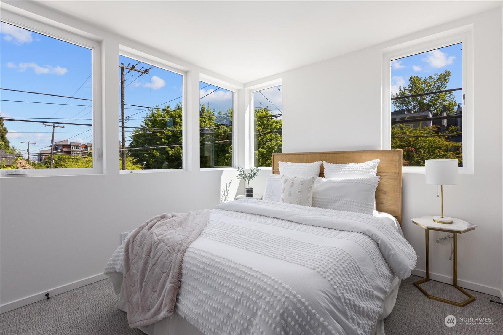 2605 Southwest Nevada Street Seattle, WA 98126 - Photo 19 of 24 a bedroom with bed and a window