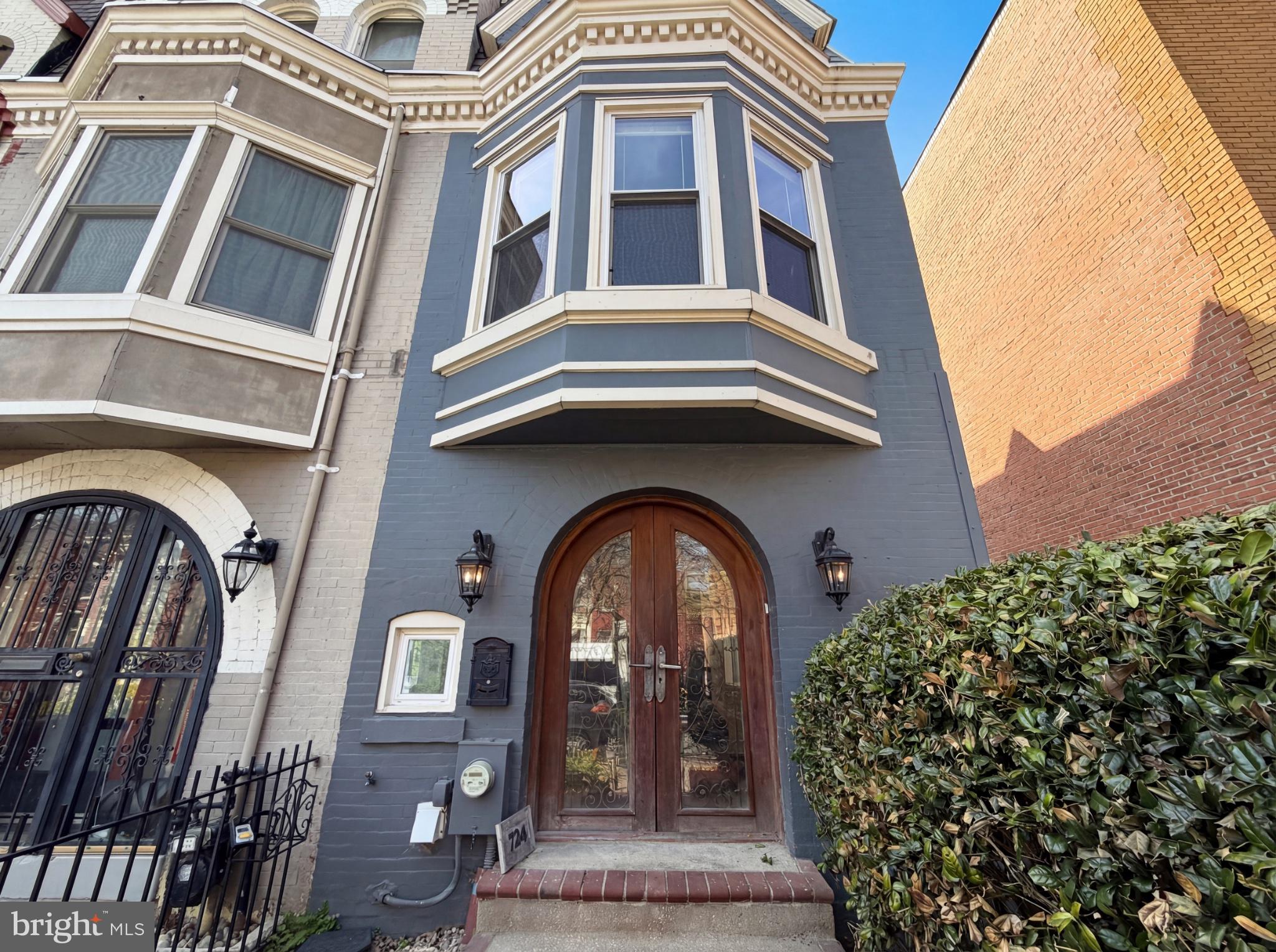724 13th Street Northeast Washington, DC 20002 - Photo 1 of 20 Charming facade with elegant details.