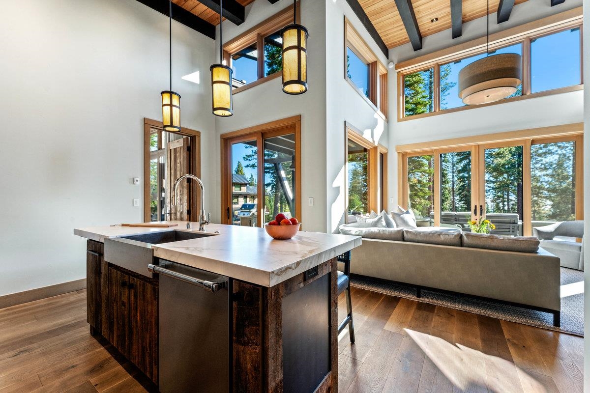 8370 Valhalla Drive Truckee, CA 96161 - Photo 9 of 21 a view of a living room and livingroom with furniture wooden floor and windows