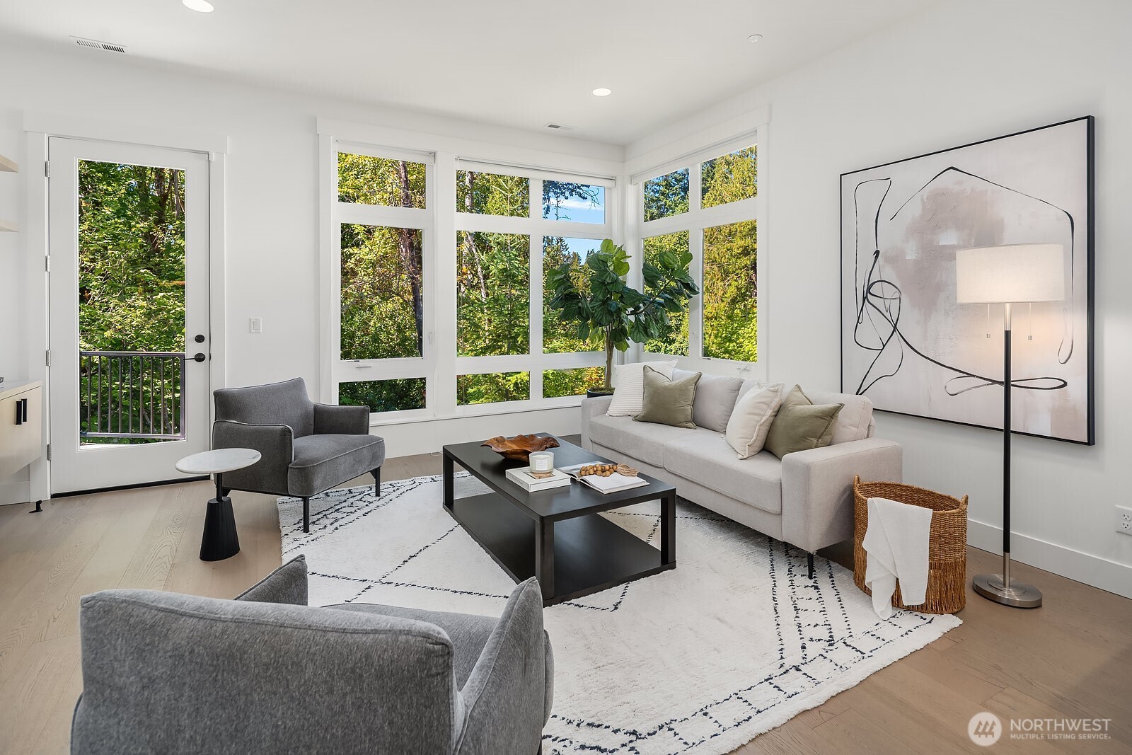 4255 216th Place Southeast Issaquah, WA 98029 - Photo 3 of 37 a living room with furniture and a large window