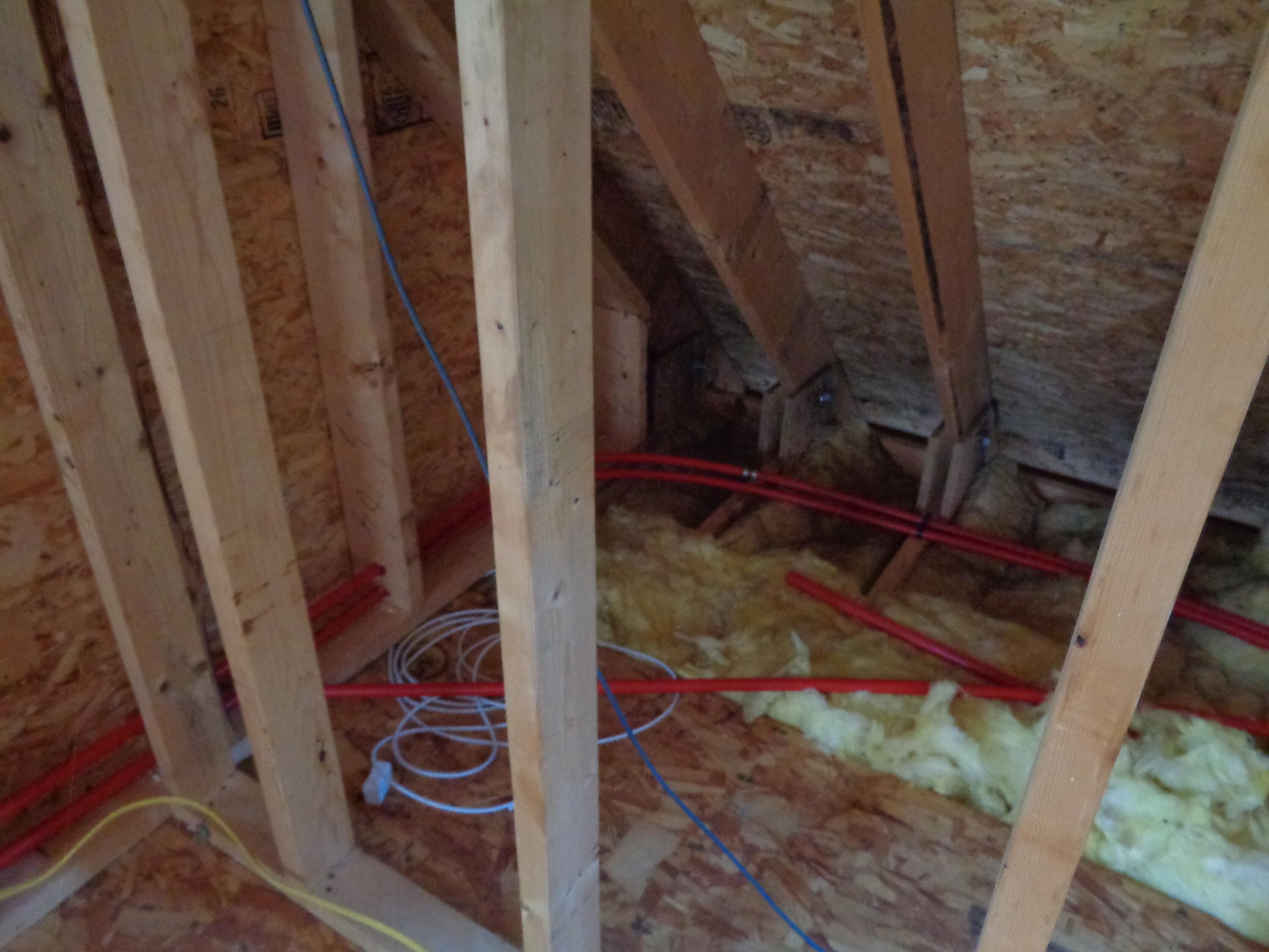 33 Landing Road Steuben, ME 04680 - Photo 34 of 64 Pex tubing installed